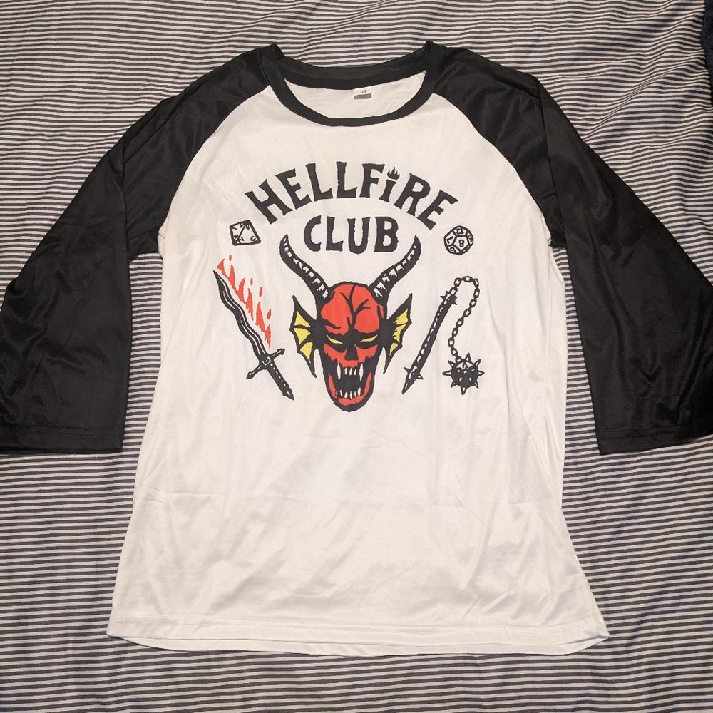 Stranger Things Hellfire Club Women's Shirt
